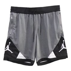 Gray Sportswear Shorts For Streetwear, Gray Breathable Shorts, Gray Breathable Short Bottoms, Gray Breathable Bottoms Short Length, Gray Sportswear Shorts, Diamond Shorts, Jordan Shorts, Stylish Sneakers, Perfect Pair