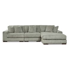 Lindyn 3 Pc Right Chaise Sectional - QK1088052_ASHL_PRI_OL Living Room Centerpiece, Sectional With Chaise, Contemporary Color Palette, Home Furnishing Stores, 3 Piece Sectional, Kids Bedroom Sets, Comfort Mattress, Living Room Shop, City Furniture