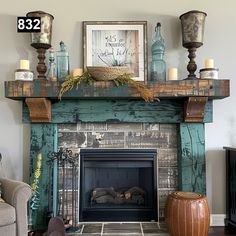 Please do not purchase a Mantel without first filling out the Quote Form and receiving a quote from us. Quote Form: https://form.jotform.com/240524957086059 Introducing our exquisite collection of reclaimed wood beam fireplace mantels, each one uniquely distressed to perfection, exuding rustic charm and timeless elegance. Crafted from high-quality reclaimed pine wood beams, these mantels boast a weathered paint finish that reveals the natural beauty of the wood beneath, creating a stunning visua Bedroom Mantle Ideas, Distressed Fireplace Mantel, Painted Mantle Ideas, Wood Beam Fireplace, Fireplace Paint, Mantel Makeover, Painted Mantle, Distressed Fireplace, Beam Fireplace