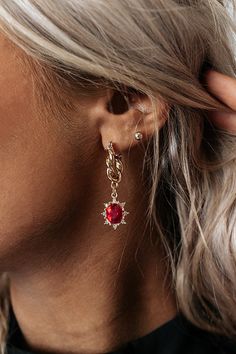 It will surely be a magical moment when you accessorize with these beautiful earrings featuring gold twisted hoops with dangling wine colored gemstones! Thigh High Suede Boots, Colored Gemstones, Wine Colored, Women Clothing Boutique, Thigh High Boots, Gemstone Colors, Online Womens Clothing, Beautiful Earrings, Boutique Clothing