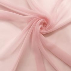 chiffon-fabric-blush-pink Pink Chiffon, Red Suit, Organza Fabric, Pink Outfits, Pink Silk, Pink Fabric, Fashion Fabric, Sheer Fabrics, Silk Chiffon