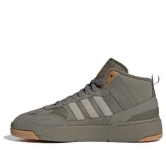 adidas Originals Post Up 'Grey Green' IG9131 Gray Mid-top Casual Skate Shoes, Casual Gray Mid-top Skate Shoes, Urban Gray Basketball Shoes With Boost Midsole, Gray High-top Basketball Shoes For Outdoor, Gray High-top Basketball Shoes For Streetwear, Gray High-top Outdoor Basketball Shoes, Urban Gray Mid-top Basketball Shoes, Gray Basketball Shoes With Boost Midsole For Streetwear, Casual Gray High-top Basketball Shoes