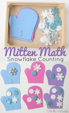 the mitten math snowflake counting game