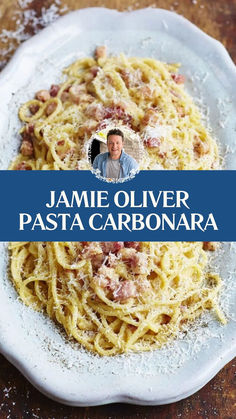 Jamie Oliver Pasta Carbonara Jamie Oliver Pasta, Pasta Carbonara, Carbonara Pasta, Quick Weeknight Meals, Hand Making, Weeknight Meals