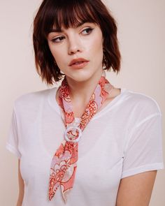 This super sweet pink is what dreams are made of!  Wrap this tie around your neck, head or anywhere else you so desire! These little scarves are the perfect accent to any outfit!   – handmade from 100% silk chiffon – one size – MEASURES APPROX. 33" LONG X 2.5" WIDE WHEN LAID FLAT – made in L.A. with love Pink Silk Scarf For Beach, Adjustable Scarf Neckwear For Spring, Pink Silk Scarf For Summer Beach, Trendy Pink Scarves One Size, Trendy Pink Scarves, Trendy Pink Silk Scarf As Gift, Trendy Pink Silk Scarf, Trendy Pink Silk Scarf Gift, Chic Adjustable Scarves With Ties