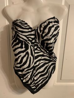 Zebra print halter top Zebra Print Summer Vacation Top, Summer Vacation Zebra Print Top, Spring Beach Zebra Print Tops, Spring Zebra Print Tops For Beach, Bandana Halter Top, Womens Halter Tops, Halter Tops, Zebra Print, Halter Top