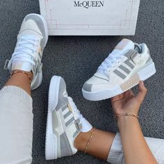 Shoes Outfit Fashion, Adidas Shoes Women, Lit Shoes, Adidas Girl, Girly Shoes, Shoe Inspo, New Sneakers, Best Sneakers