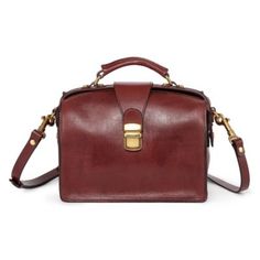 Elegantly shaped, our Doctor Transport Satchel brings sophisticated styling to our crossbody line. Great organization and a convenient size will make it a wardrobe favorite for years to come. | Old Trend Doctor Transport Satchel, Brown Purses And Handbags, Make It, Satchel, Bring It On, Wardrobe, Handbags