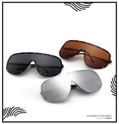 Ready to add excitement to your summer look, consider these polarized sunglasses. These sunglasses look tempting in a designer style. These women's designer sunglasses are beautified with an exceptional rimless alloy frame and a one-piece mirror lens to give your look some depth.

Specifications
Brand Name: GeraldBlack
Origin: CN(Origin)
Gender: Women
Style: Pilot
Department Name: Adult
Frame Material: Alloy
Lenses Optical Attribute: Polarized
Lenses Optical Attribute: MIRROR
Lenses Optical Attr Rimless Shield Sunglasses For Beach With Uv Protection, Rimless Aviator Sunglasses For Summer Outdoor, Rimless Shield Sunglasses With Mirrored Lenses For Beach, Rimless Mirrored Shield Sunglasses For Beach, Silver Plastic Sunglasses With Uva Protection, Rimless Polycarbonate Shield Sunglasses With Uv Protection, Trendy Silver Shield Sunglasses With Polarized Lenses, Trendy Silver Shield Sunglasses For Outdoor, Silver Rimless Shield Sunglasses With Uva Protection