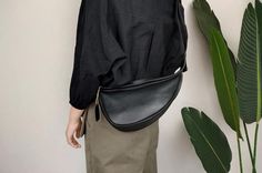 Overview:Design: Fashion Women Black Leather Saddle Shoulder Bag Sling Bag Black Sling Pack Purse For WomenIn Stock: Made to order (2-3 days)Include: A Shoulder BagCustom: NoColor: Black,Leather: CowhideMeasures: 31cm x 11cm x 15cmWeight: 0.75 kgSlots: 1 slotAccessories(option): NoStyle: Fashion Women Black Leather Saddle Shoulder Bag Sling Bag Black Sling Pack Purse For WomenVery durable (At least 5 Years) and it should last a life time Note:Each item will have very slight variances to the pict Black Crossbody Shoulder Bag With Single Strap, Casual Black Chest Bag With Detachable Strap, Black Leather Satchel With Single Shoulder Strap, Black Chest Bag With Detachable Strap For Daily Use, Black Satchel Chest Bag With Adjustable Strap, Black Leather Bag With Single Shoulder Strap, Black Crossbody Belt Bag For Daily Use, Black Satchel Chest Bag With Detachable Strap, Trendy Black Leather Chest Bag