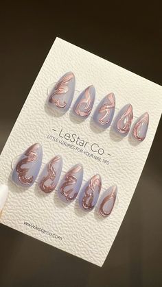 FREE SHIPPING FOR ORDERS OVER $50 WORLDWIDE LeStar Co. press-on nails is reusable and easy to use, give yourself a perfect, non-damaging manicure in seconds for a fraction of the salon cost. Wear them for weeks straight or a few days at a time as you like. KEY FEATURES: - Handmade by our professional nail artist - Flexible and lightweight for comfortable wear - Easy to apply and remove - Long-lasting - Multiple wears - Waterproof Package includes a full set of press on nails (10 nails) Free Gift Nails Long Feuille D’or, Faux Nails, Alcohol Wipes, Nails Gel, Nail Glue, The Salon, Professional Nails, Gel Manicure, Nail Artist