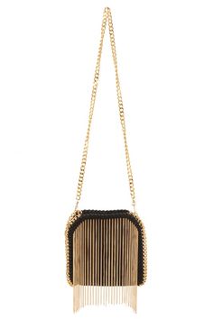 Carry all your essentials in style with our Metal Fringe Chain Crossbody Bag. This chic and versatile bag features a unique metal fringe design and a convenient crossbody strap. Perfect for any occasion, add a touch of edginess to your outfit while staying organized and hands-free. 9"(L) x 3"(W) x 9"(H) Chain Crossbody Bag, Handbag Shoes, Beauty Bar, Staying Organized, Crossbody Strap, Hands Free, Tech Accessories, In Style, Crossbody Bag