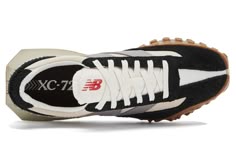 New Balance XC-72 'Enhanced Legacy - Black' UXC72EC (SNKR/Retro/Light/Unisex/Low Top) New Balance Xc 72, Shoes List, Rag Bag, New Balance Trainers, New Balance Style, Quick Fashion, Retro Light, Yellow Sneakers