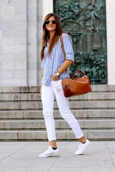 LOOKS CÓMODOS Y LINDOS PARA TODOS LOS DÍAS Witte Jeans Outfit, Minimalisticky Chic, Outfits With Converse, Closet Fashion, 가을 패션, Outfits Casuales