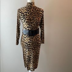 New Never Worn Fashion Nova Leopard Print Dress. Will Look Good On You Brown Midi Dress For Night Out In Fall, Brown Bodycon Midi Dress For Fall, Casual Brown Midi Dress For Night Out, Red Mermaid Dress, Printed Dresses Fashion, Hot Pink Fashion, Fringe Mini Dress, Leather Mini Dress, Coral Dress