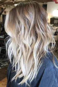 Blonde Balayage Mid Length, Blonde Ombre Hair, Hairstyles Color, Blond Ombre, Blond Balayage, Ombre Hair Blonde, Balayage Blonde, Balayage Hair Blonde