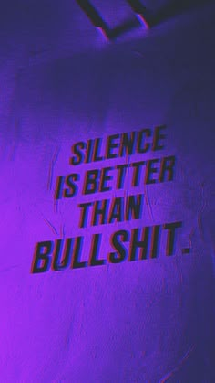 Silence Is Better, Mood Wallpaper, Quote Iphone, 90's Fashion, Wallpaper Iphone Quotes, Purple Wallpaper, Purple Aesthetic, Blue Wallpapers, Aesthetic Iphone Wallpaper