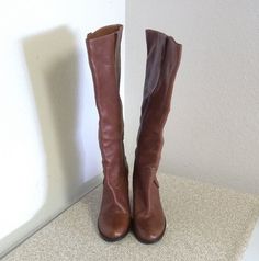 Nwot J.Crew Brown Pebbled Leather Knee High Boots In Size 7. Heel Is 3.5". Shaft Height Is 14" And The Circumference Is 16". Stretchy At The Upper Shaft. Medium Width Leather Knee-high Boots, Tall Leather Boots With Reinforced Heel, Tall Leather Heeled Boots With Reinforced Heel, Tall Leather Boots For Work, Brown Tall Boots With Stacked Heel, Leather Tall Heeled Boots For Work, Tall Leather Heeled Boots For Workwear, Spring Leather Knee-high Boots With Closed Toe, Brown Knee-high Boots With Medium Width