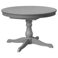 an image of a round table with four legs on the top and one leg raised up