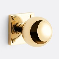 an image of a door knob on a white background