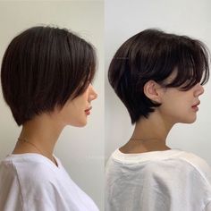 Tomboy Hairstyles, Short Hair Tomboy, Korean Short Hair, Asian Short Hair, Hair Inspiration Short, Shot Hair Styles, Girl Short Hair, Short Hair Haircuts, Cut My Hair