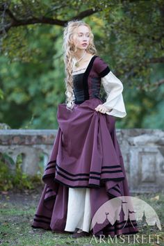 العصور الوسطى, Fair Outfits, Idee Cosplay, Old Fashion Dresses, Old Dresses, Medieval Clothing, Medieval Dress, Medieval Fashion, Fantasy Dress