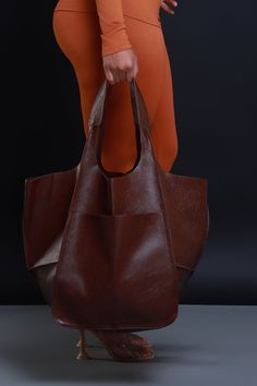 Plenty Of Time Faux Leather Tote Bag - Coffee - Swank A Posh Large Brown Rectangular Satchel, Large Rectangular Brown Satchel, Versatile Brown Weekender Bag With Double Handle, Large Brown Satchel For Everyday Use, Brown Large Satchel For Everyday Use, Everyday Large Brown Satchel, Large Capacity Polyurethane Bag For Everyday Use, Brown Weekender Bag With Large Capacity, Brown Rectangular Weekender Bag For Everyday Use