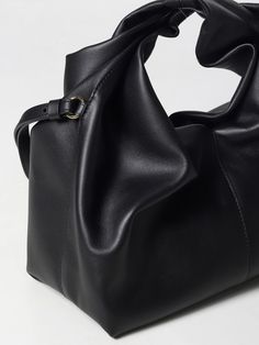 Find JW ANDERSON Handbag on Editorialist. This Jw Anderson handbag features a knotted top handle and an adjustable shoulder strap. The bag can be worn on the shoulder or hand carried. Chic Satchel Bag With Rolled Handles, Evening Baguette Bag With Top Handle, Luxury Evening Satchel With Rolled Handles, Elegant Black Shoulder Bag With Rolled Handles, Versatile Bucket Bag With Rolled Handles, Versatile Black Shoulder Bag With Rolled Handles, Evening Crossbody Hobo Bag With Top Carry Handle, Versatile Bucket Bag With Top Handle, Evening Hobo Bag With Adjustable Top Handle