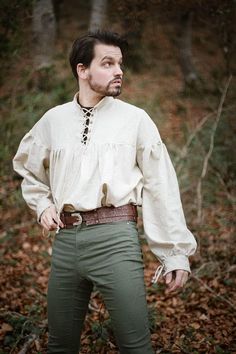 Men Shirt Renaissance Pirate Shirt Unisex Peassant Steampunk - Etsy Medieval Fantasy Clothing, Viking Valhalla, Ren Faire Outfits, Steampunk Pirate, Viking Men, Steampunk Costume, Medieval Clothing, Blouse Shirt, Fantasy Clothing