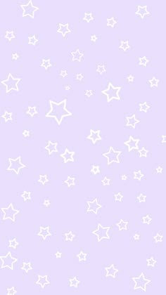 white stars on a light purple background