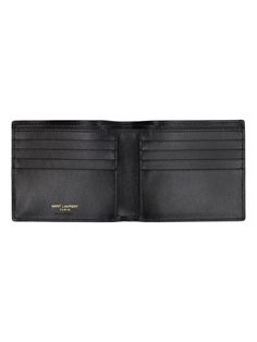 Hey there. Imagine carrying a timeless piece of Italian craftsmanship in your pocket—this wallet is as stylish as it is practical. Crafted from luxurious calfskin leather, it's perfect for those who appreciate quality and elegance without any fuss. Season: SS24 Color: BLACK Made in: ITALY Composition: 100% Calfskin Leather Department: MEN Section: ACCESSORIES Family: SMALL LEATHER GOODS Size: ONE SIZE | Saint Laurent Men's Classic Bifold Wallet in Black | Size UNICA | 60772702G0W Italian Craftsmanship, Bifold Wallet, Hey There, Small Leather Goods, Leather Goods, Timeless Pieces, Calf Skin, Saint Laurent, Composition