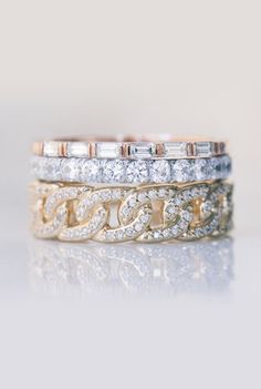 As eye-catching as the annual meteor shower of its name, this band features round-cut diamonds in a custom pavé setting with handmade cuts that highlight the sparkle of each stone.  2.4 mm band 0.75 carats total available in rose, yellow and white gold (select size and metal at checkout) Questions? Want to modify this ring? Let us know. Made to order in the USA. All our sales are final. Dazzling Eternity Band With Pave Setting, Dazzling Lab-grown Diamond Eternity Band With Single Cut Diamonds, Dazzling Moissanite Eternity Band With Diamond Accents, Dazzling Diamond Eternity Band With Single Cut Diamonds, Dazzling Jewelry, Meteor Shower, Rose Yellow, Pave Setting, Jewel Box