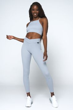 Our customer favorite! Experience style and comfort all in one with the V-Cut Scrunch Legging. Crafted with buttery-soft fabric and a V-cut waistband flatters your shape and hugs all your curves. The details: Buttery-soft fabric Butt Scrunch Quick-dry fabric V-cut waistband Hidden waistband pocket 4-Way stretch 75% nylon / 25% spandex Criss Cross Crop Top, Cross Crop Top, Gym Fits, After Workout, Cozy Sweater, Strap Design, V Cut, V Cuts, Cozy Sweaters