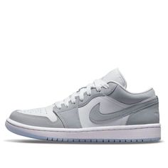 (WMNS) Air Jordan 1 Low 'White Wolf Grey' DC0774-105-KICKS CREW