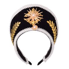 PRICES MAY VARY. Velvet cloth covered hat with golden color sun wheat badges and pearls. Light weight comfy to wear, hold well on your head Elizabethan headwear hat headband This is a replica of the hat worn in Elizabethan Era Halloween costume accessories,prop for children learning about Tudors times history, or for dressing up Cosplay fancy dress costume accessories Pioneer Woman Dress, Grey Tulle Skirt, Victorian Shirt, Tudor Fashion, Elizabethan Era, Tulle Skirt Black, Hood Hat, Velvet Cloth, Steampunk Hat