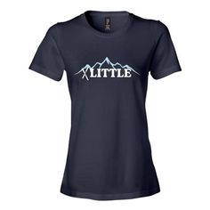 Women's fitted tee in navy. Models are wearing size Small. 100% Cotton. Fitted Navy Casual T-shirt, Navy Fitted Casual T-shirt, Navy Fitted Crew Neck T-shirt, Navy Fitted Short Sleeve T-shirt, Fitted Pre-shrunk Blue T-shirt, Fitted Tee, Workout Tee, Perfect Match, Loose Fitting