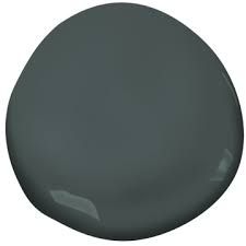 a round gray paint color on a white background