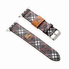 Elevate your Apple Watch to unparalleled levels of sophistication with our Luxury Gucci Burberry Strap. Merging iconic design elements from two legendary fashion houses, Gucci and Burberry, this exquisite strap epitomizes elegance and style. Crafted from the finest materials, this strap boasts premium leather with meticulous attention to detail. The iconic Burberry check pattern is subtly integrated into the design, complemented by the unmistakable Gucci branding, ensuring a timeless and luxurio Luxury Black Adjustable Apple Watch Band, Luxury Black Apple Watch Band, Luxury Black Watch Bands, Luxury Black Apple Watch Band For Business, Luxury Rectangular Black Band Watch Accessories, Luxury Adjustable Black Apple Watch Band, Luxury Adjustable Business Watch Bands, Modern Black Watch Accessories, Modern Black Apple Watch Band As Fashion Accessory