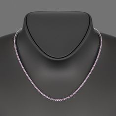 Indulge in luxury with our 4.11 Carat Natural Pink Sapphire & Lab-Grown Diamond Tennis Necklace, elegantly crafted in solid 14K/18K gold. This personalized dainty necklace shines with a captivating blend of vibrant sapphires and ethically sourced diamonds. A custom piece, perfect for adding a unique touch of sophistication to your collection. 𝐅𝐞𝐚𝐭𝐮𝐫𝐞𝐬: * 𝐌𝐚𝐝𝐞 𝐭𝐨 𝐎𝐫𝐝𝐞𝐫 * 𝐌𝐞𝐭𝐚𝐥: 𝟏𝟒𝐊 𝐆𝐨𝐥𝐝 | 𝟏𝟖𝐊 𝐆𝐨𝐥𝐝  * 𝐁𝐚𝐧𝐝 𝐂𝐨𝐥𝐨𝐫𝐬: Rose Gold, Yellow Gold & White Gold Formal White Gold Tennis Necklace With Gemstone, Formal Gemstone Tennis Necklace, Classic Gemstone Tennis Necklace - Gift, Elegant Gemstone Tennis Necklace For Anniversary, Luxury Gemstone Tennis Necklace, Formal Silver Gemstone Tennis Necklace, Luxury Pink Diamond Necklace, Formal Fine Jewelry Rose Gold Tennis Necklace, Luxury Single Strand Tennis Necklace