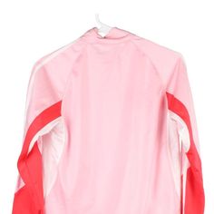 Description:Vintage Age 11-12 pink Adidas track jacket, fits medium.GENDER: girls CONDITION: very good.STYLE: track jacketERA: 1990sCOLOUR: pinkFABRIC: polyester Pink Athleisure Track Jacket For Streetwear, Pink Sports Track Jacket With Long Sleeves, Winter Sports Track Jacket In Pink, Pink Winter Sports Track Jacket, Pink Winter Track Jacket For Sports, Pink Hooded Track Jacket For Sports, Winter Pink Track Jacket For Sports, Pink Athleisure Outerwear For Sports, Pink Long Sleeve Track Jacket For Spring