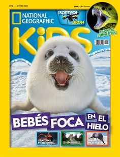 the front cover of national geographic kids magazine