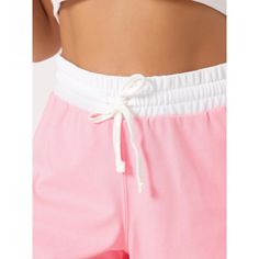 Elevate your comfort with Cheibear Women's Sweat Shorts, perfect for those leisurely days and nights. These shorts blend style and functionality, making them a versatile addition to your wardrobe.

- Material: 70% Cotton, 30% Polyester
- Color: Pink
- Size: Medium
- Gender: Female
- Features: High waist, adjustable drawstring, moisture-wicking, breathable

Crafted from a soft cotton-polyester blend, these shorts ensure breathability and comfort, whether you're lounging at home or engaging in lig Pink Drawstring Sweatpants For Loungewear, Summer Relaxation Sweatpants With Elastic Waistband, Solid Color Comfort Waistband Shorts For Loungewear, Cotton Activewear Shorts For Lounging, Solid Color Drawstring Athletic Shorts For Loungewear, Comfortable Pink Pajama Shorts For Relaxation, Sweatpants With Built-in Shorts For Loungewear, Loungewear Sweatpants With Built-in Shorts, Pink Drawstring Sweatpants For Leisure