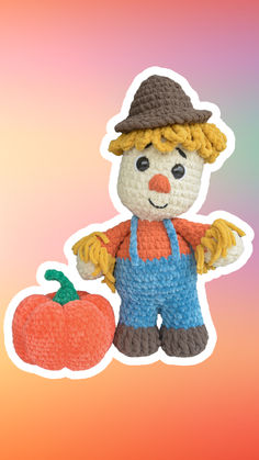 crochet scarecrow Scarecrow Crochet, Fall Crochet Patterns, Fall Crochet, Craft Market, Craft Markets, Super Bulky, Detailed Photos, Scarecrow, Fall Season