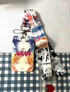 Nana ID Badge/Travel Card Holder and Lanyard Nana Anime, Travel Card, Travel Cards, Anime Inspired, Id Holder, Id Badge, Badge Holders Lanyard, Badge Holders, Lanyard