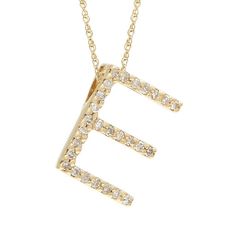 Birmingham Jewelry Item Number: BJE99111489 Women's Gold Necklace Gold Initial Single Pave Diamond Pendant Initial "E" Necklace With Diamonds 14K Gold Chain Included: 16" - 18" Adjustable Dimensions: 11.15mm approx. Diamond: 0.11ct approx. *The possibilities are not limited to the options in the dropdown. For pricing on further customizations & special options, please call: 1-586-939-5100 E Necklace, Initial E, Necklace With Diamonds, Diamond Initial Necklace, Vs1 Diamond, 14k Gold Necklace, Gold Necklace Women, Gold Initial, Initial Pendant