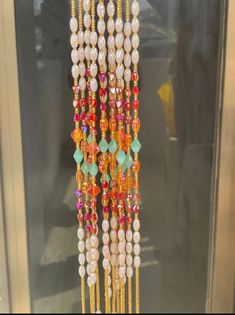 Bohemian Multi-strand Waist Beads As Gift, Bohemian Multi-strand Waist Beads For Gift, African Waist Beads Color Meaning, Bohemian Multi-strand Beaded Waist Beads, Cheap Spiritual Colorful Waist Beads, Crystal Waist Beads, Beads Waist, Newark Nj, Waist Beads