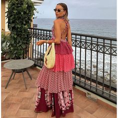 DETAILS Dress Cold gentle machine wash Product ID: SX23080903 Size Guide Dress Size chart Size/cm Bust Length S 91 142 M 95 143 L 99 144 Layered Maxi Dress, Red S, Maxi Dress Online, Sling Dress, Tiered Maxi Dress, Estilo Boho, Dress Size Chart, Beach Dresses, Picture Sizes