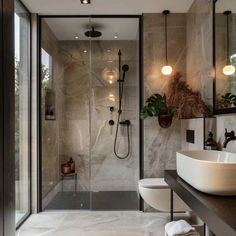 31 Bathrooms Merging Serenity and Glamor Bathroom Interior Design, Bathroom Interior