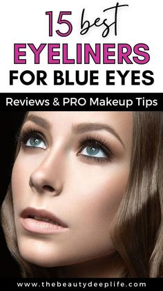 Grey Eyeliner Blue Eyes, Best Makeup Colors For Blue Eyes, Eyeliner Colors For Blue Eyes, Navy Eyeliner Blue Eyes, Purple Eyeliner Blue Eyes, Best Makeup Looks For Blue Eyes, Colored Eyeliner For Blue Eyes, Best Eyeliner For Blue Eyes, Eye Makeup Ideas For Blue Eyes