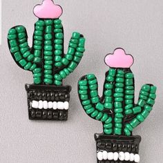 Adorable Cactus Earrings If You Love Tassel Black Brown Tan Dangling Oversized Runway Vacation Vici Style Holiday Present Christmas Gifts Trendy Jewelry Look Zara Hippy Hippie Instagram Instagram Rhinestone Threads Anthropology Boho Bohemian Gypsy Styles Anthro Shop With Me Oversized Runway, Cactus Jewelry, Look Zara, Cactus Earrings, Present Christmas, Earring Jackets, Shop With Me, Snake Earrings, Kate Spade Earrings